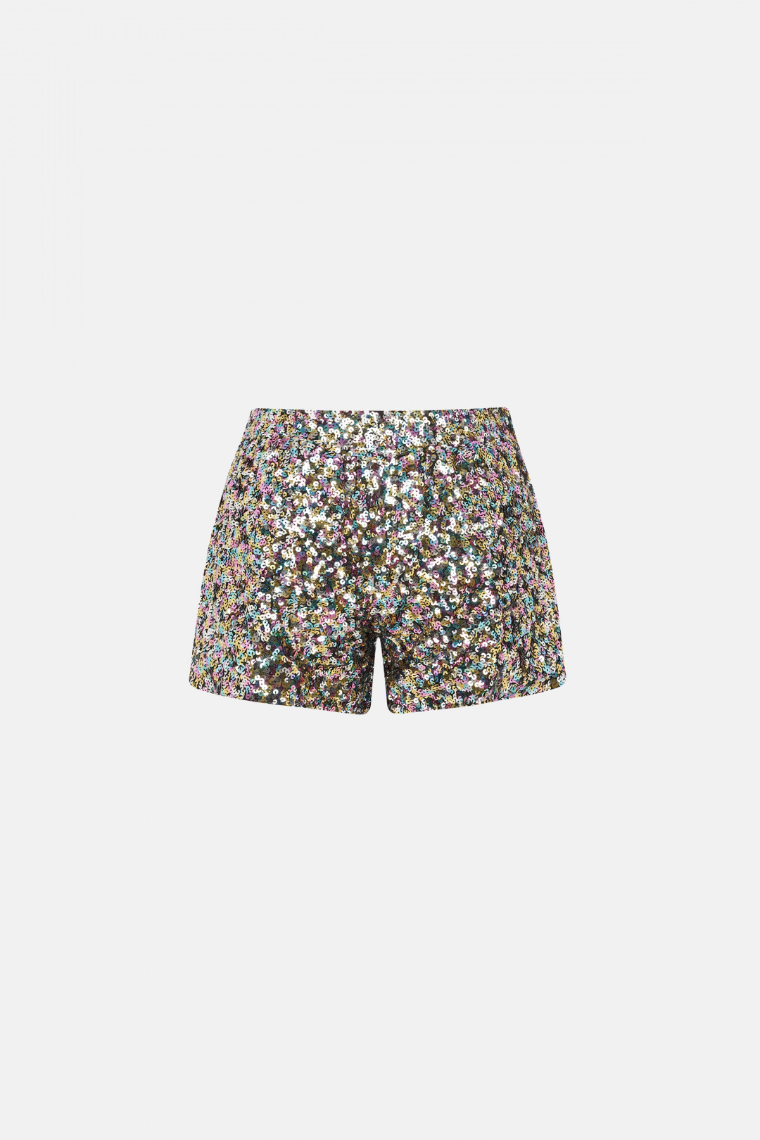LULU SHORTS / BLACK SEQUIN by NAIA on curated-crowd.com