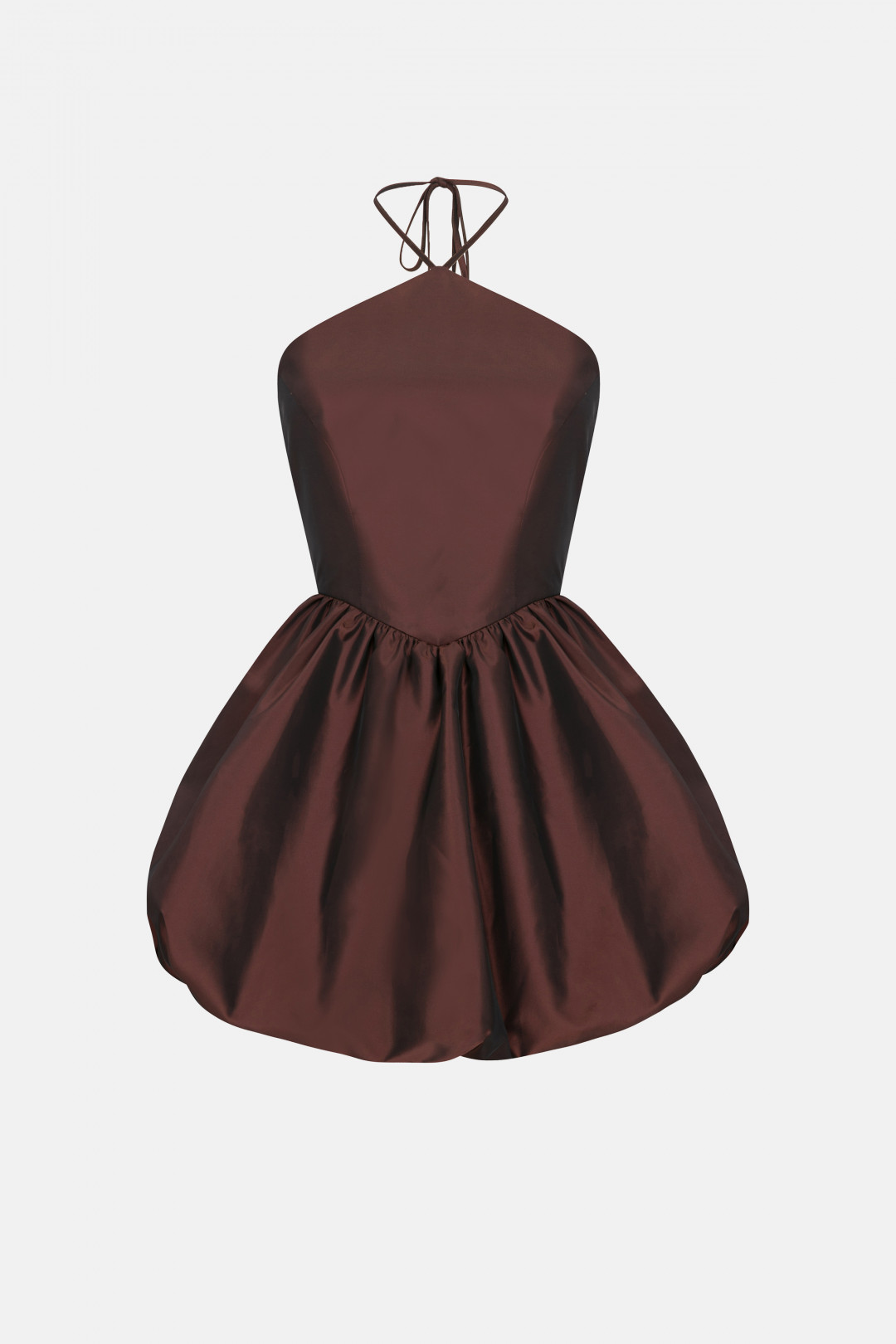WINGS DRESS / BROWN by NAIA on curated-crowd.com