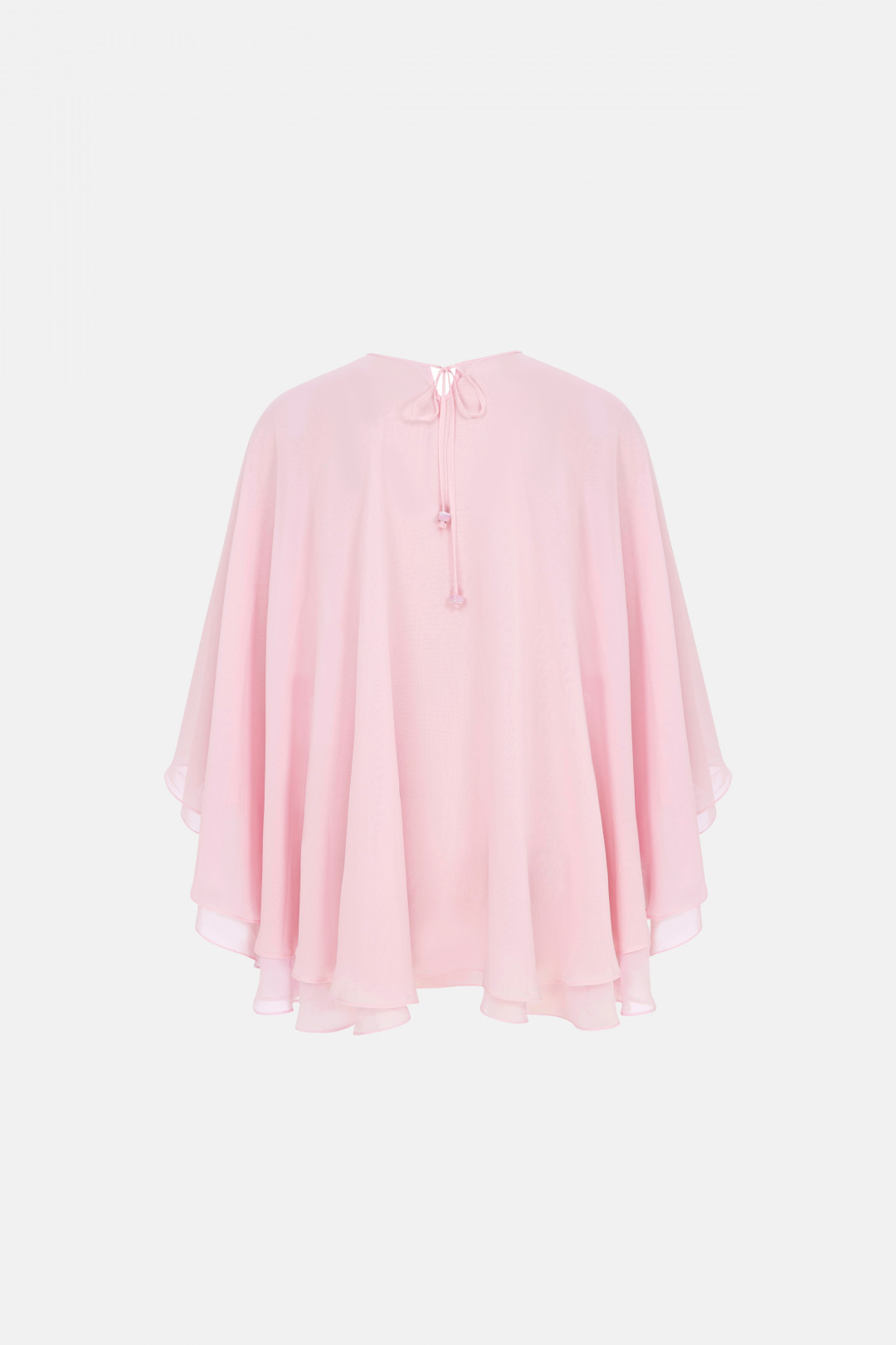 BLUSH CAPE / PINK by NAIA on curated-crowd.com