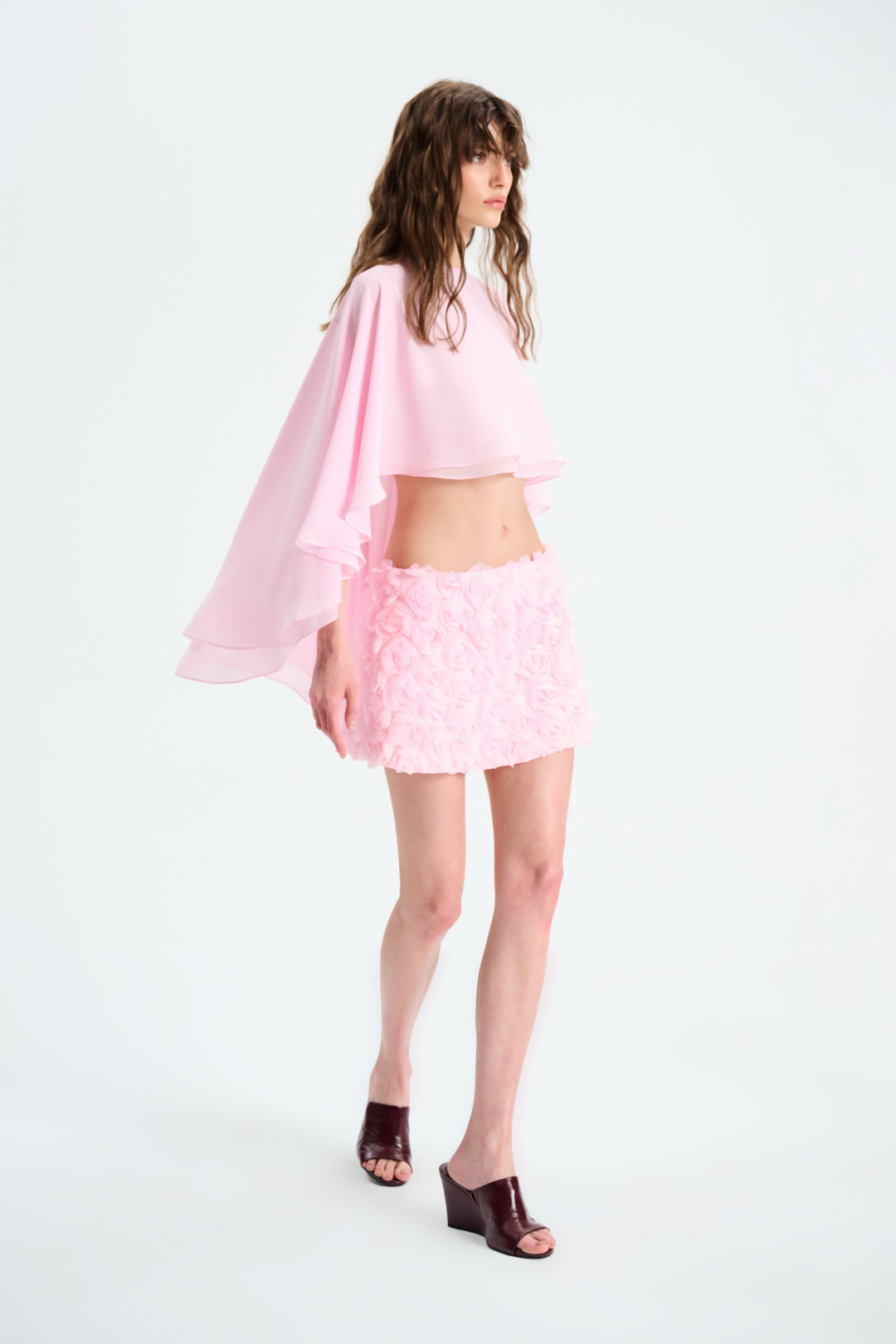 ROSIE SKIRT / PINK by NAIA on curated-crowd.com