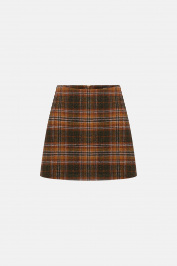 DREAM MAKER SKIRT / BROWN by NAIA on curated-crowd.com