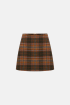 DREAM MAKER SKIRT / BROWN by NAIA on curated-crowd.com