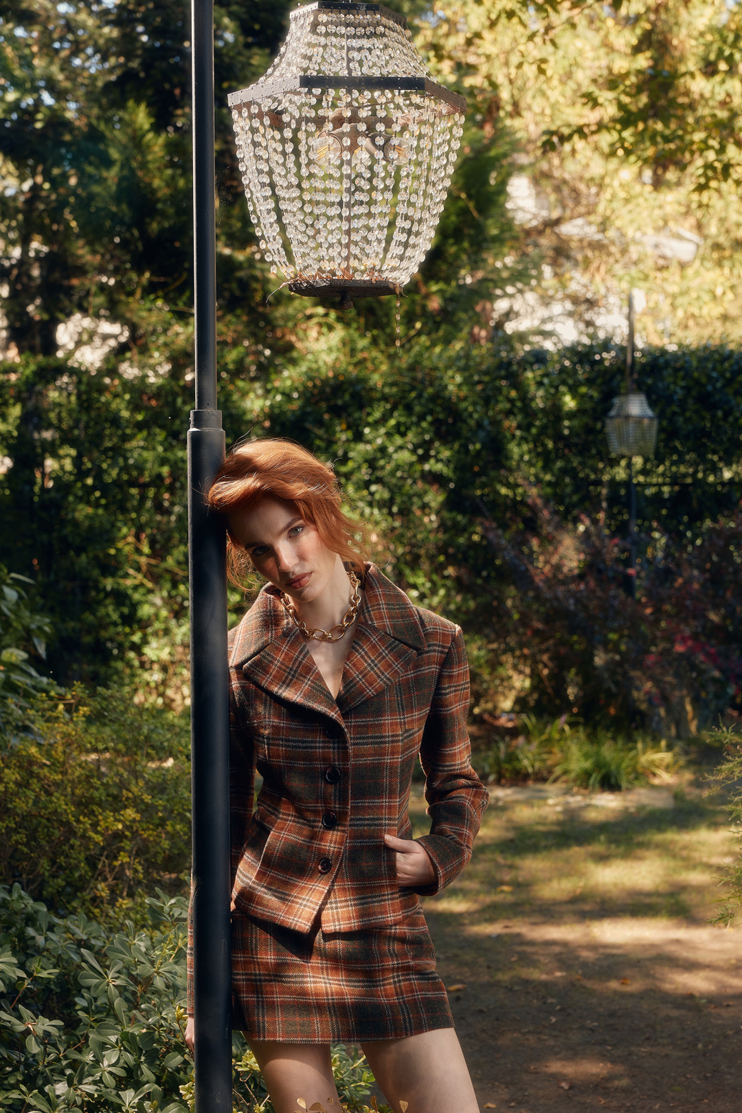 DREAM MAKER SKIRT / BROWN by NAIA on curated-crowd.com