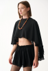 HEAVEN CAPE / BLACK by NAIA on curated-crowd.com