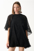 HOLLY CAPE DRESS / BLACK by NAIA on curated-crowd.com
