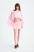 BLUSH CAPE / PINK by NAIA on curated-crowd.com