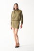 AMORE SATIN DRESS / GREEN by NAIA on curated-crowd.com