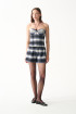 GRACE SHORTS / NAVY BLUE PLAID by NAIA on curated-crowd.com