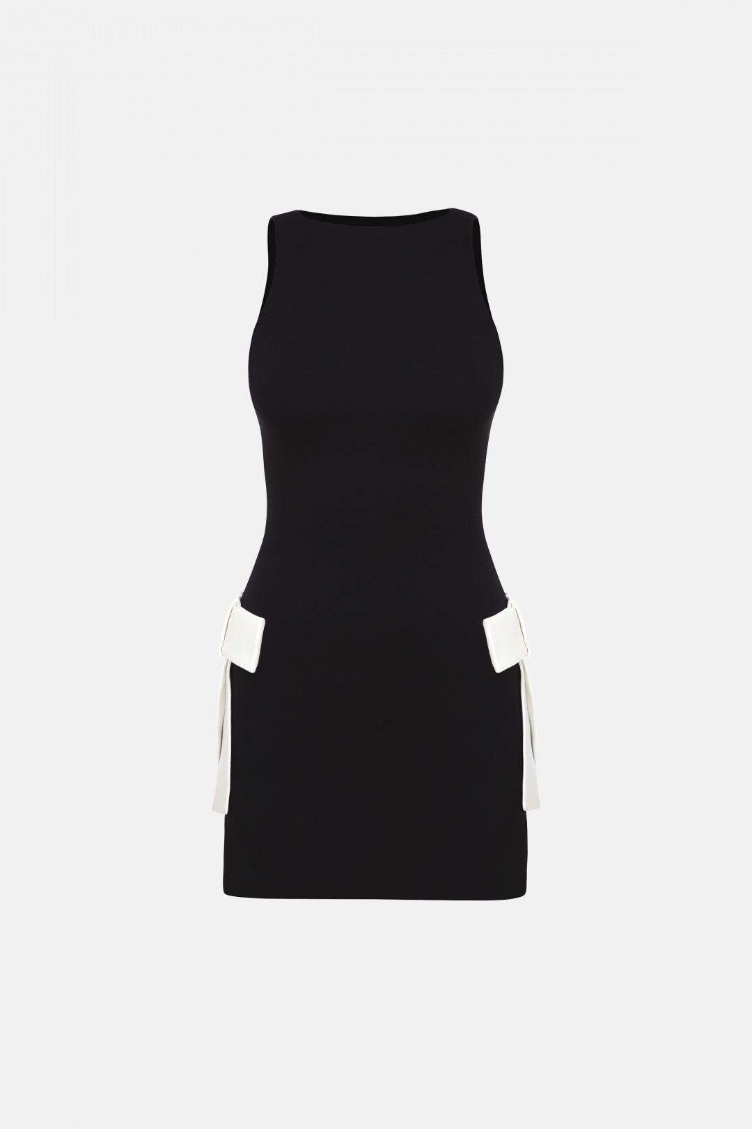 ODETTE MINI DRESS / BLACK by NAIA on curated-crowd.com