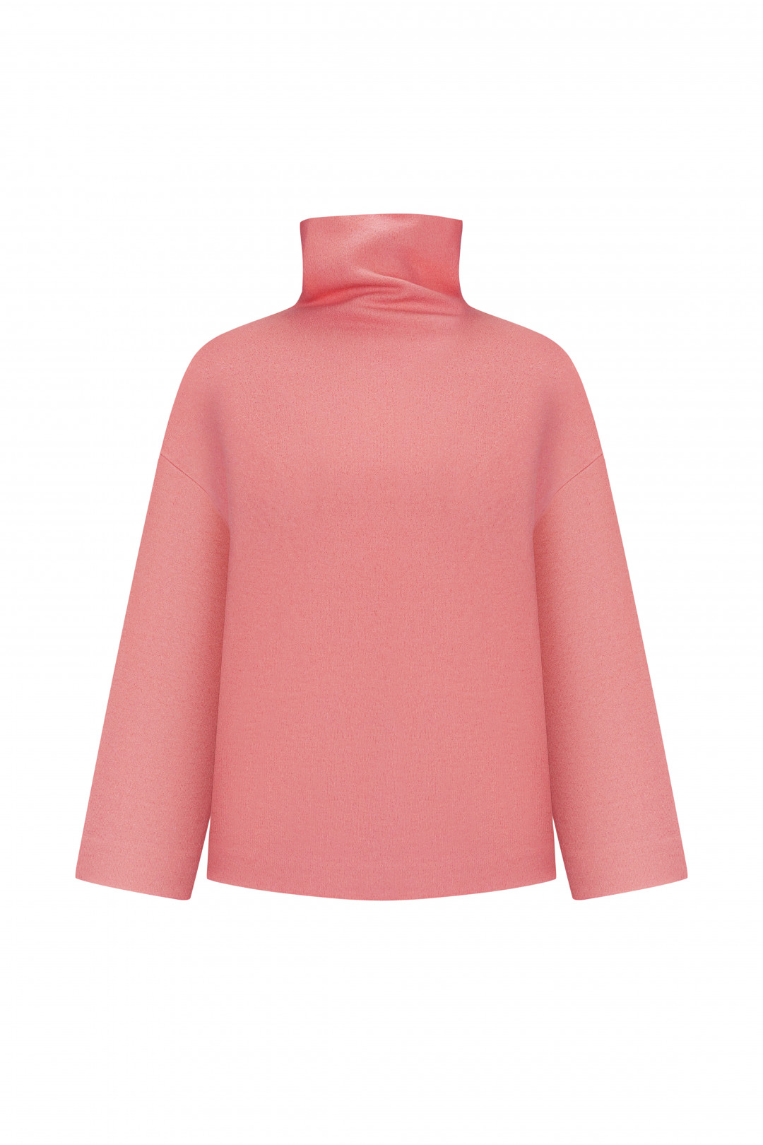 Wool Pink Sweater by Inner Tiger on curated-crowd.com