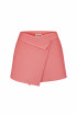 Wool Pink Skirt by Inner Tiger on curated-crowd.com