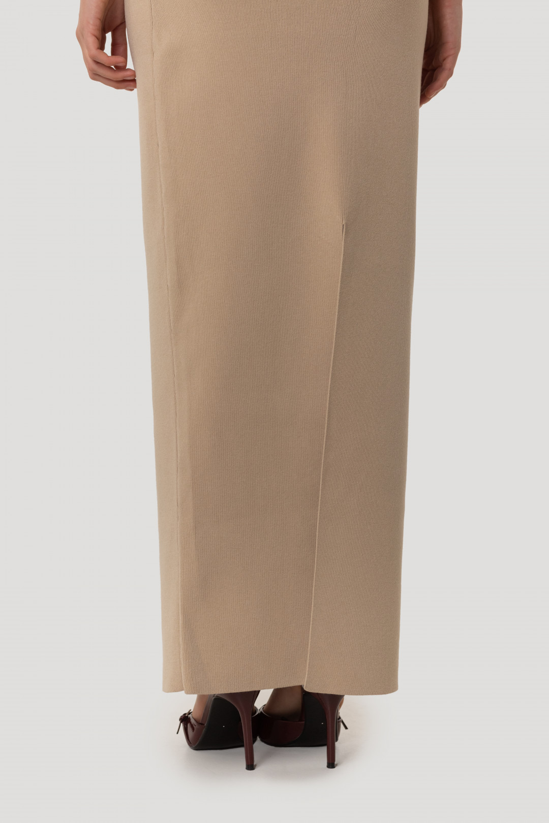 Comfort Fit Long Skirt by Inner Tiger on curated-crowd.com