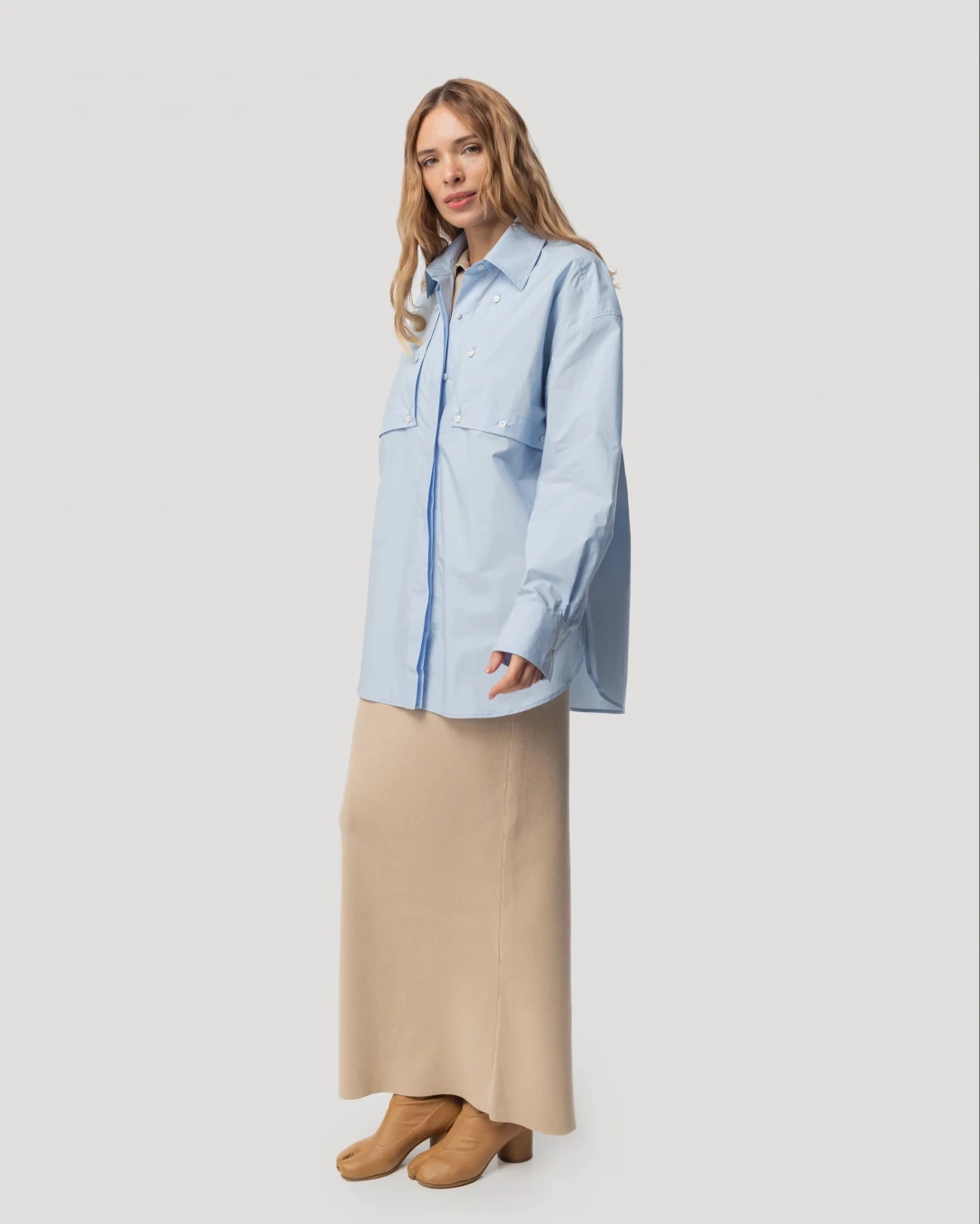 Comfort Fit Long Skirt by Inner Tiger on curated-crowd.com