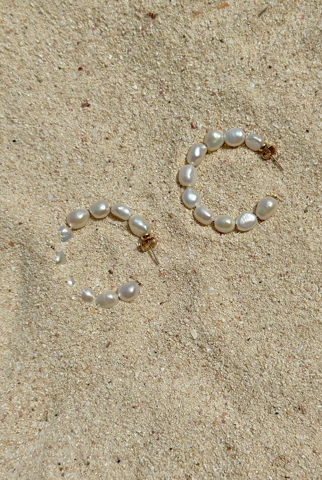 The Deep Pearl Hoop by Saint Holiday on curated-crowd.com