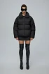 A4 Black Puffer Jacket by THE WARM on curated-crowd.com