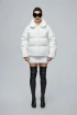 A4 White Puffer Jacket by THE WARM on curated-crowd.com