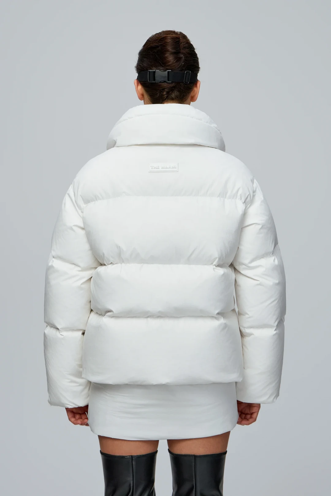 A4 White Puffer Jacket by THE WARM on curated-crowd.com