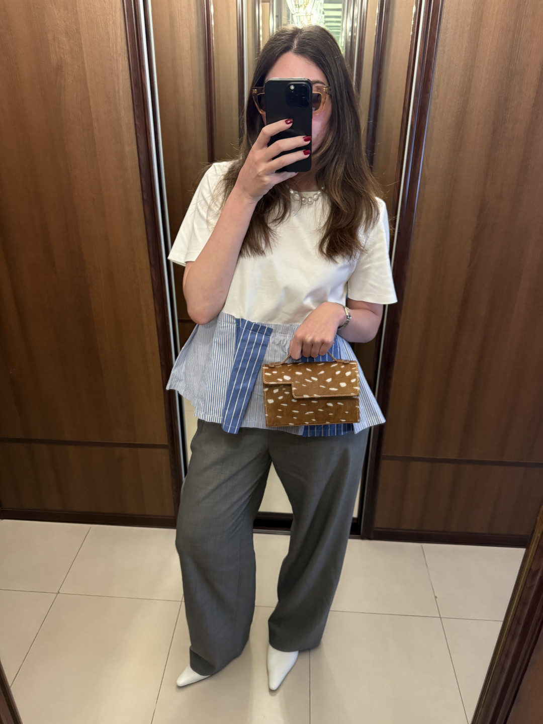 Valletta in Bambi Calf Hair by Dara Hamarneh on curated-crowd.com