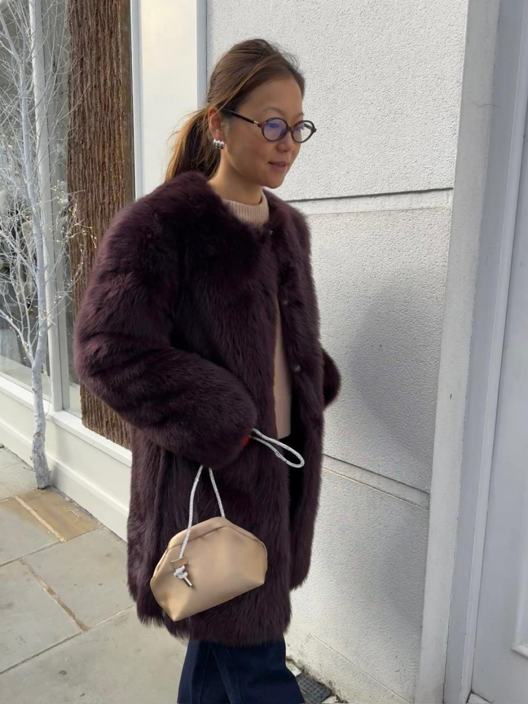 Mini Money Pouch in Satin by Folklore on curated-crowd.com