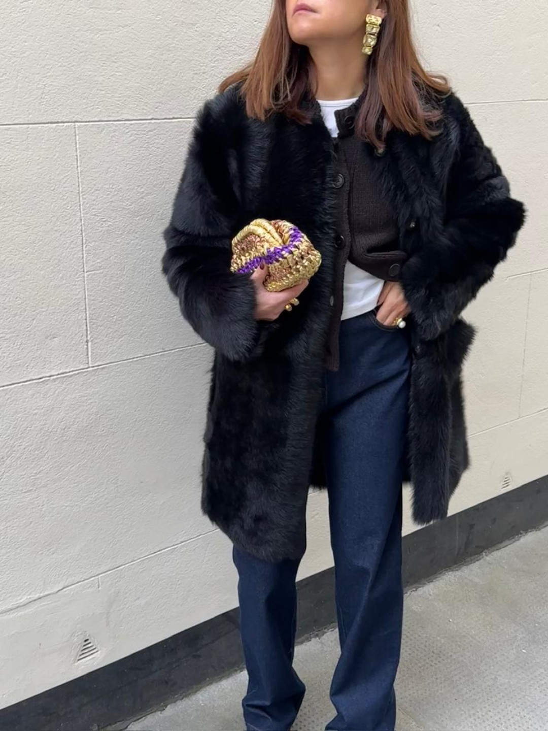 Ice Ice Baby Gold/Purple/Brown by DEINO'S on curated-crowd.com