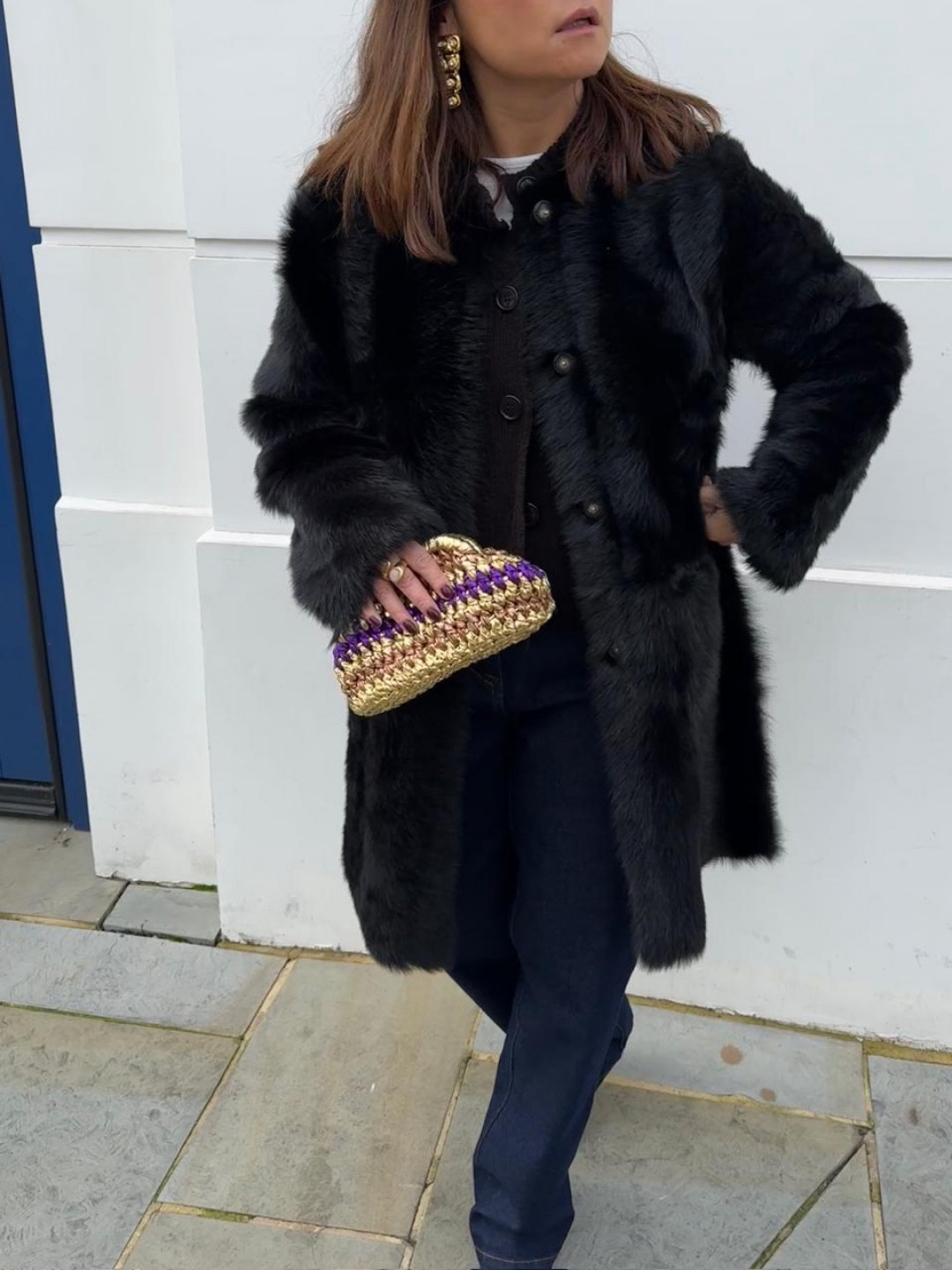 Ice Ice Baby Gold/Purple/Brown by DEINO'S on curated-crowd.com