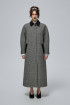 Elizabeth Checked Coat by THE WARM on curated-crowd.com