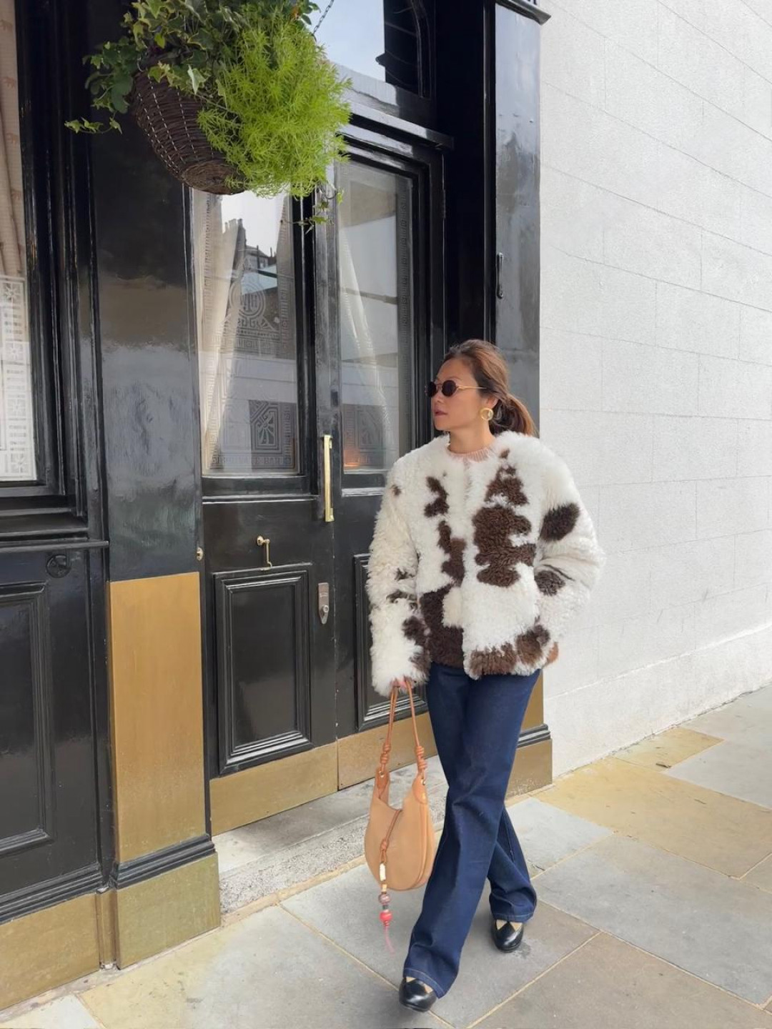 Melisma Shearling Jacket by Curated Crowd Collective on curated-crowd.com