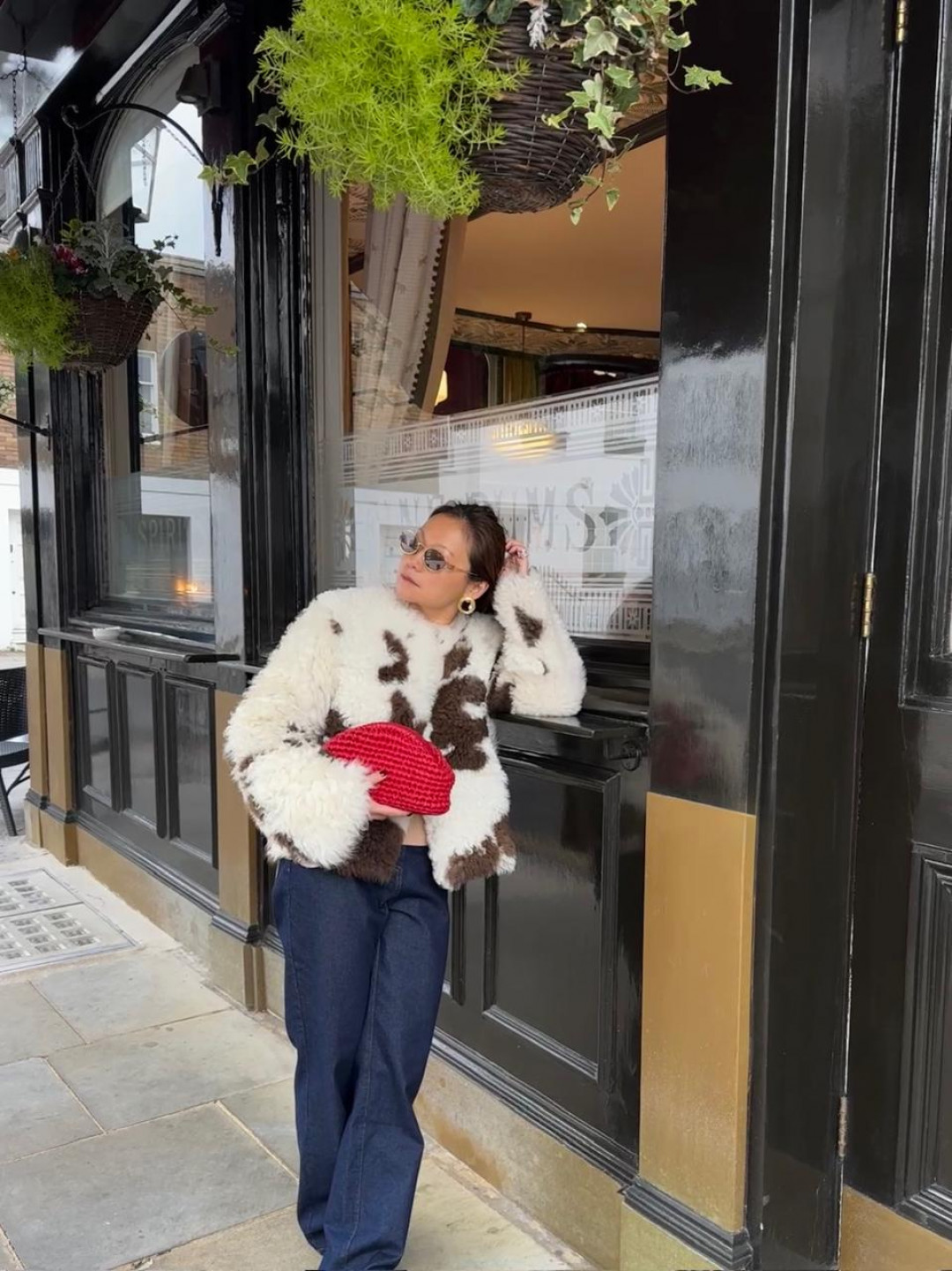 Melisma Shearling Jacket by Curated Crowd Collective on curated-crowd.com