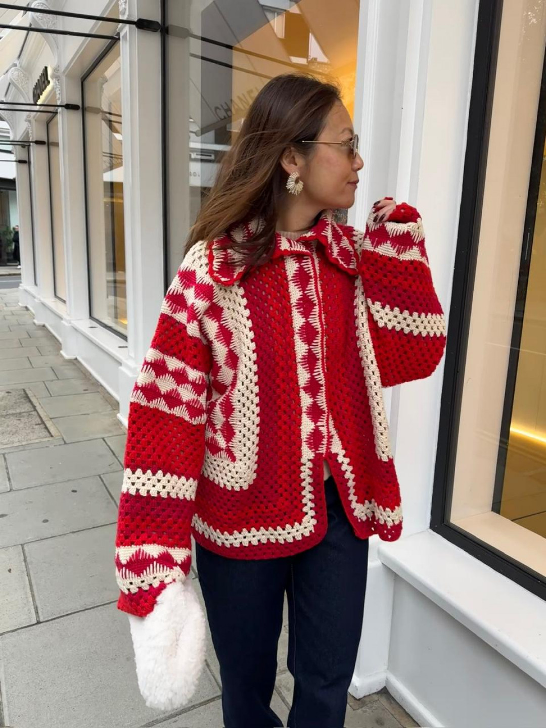 Talulah Jacket Red by Jessica K on curated-crowd.com