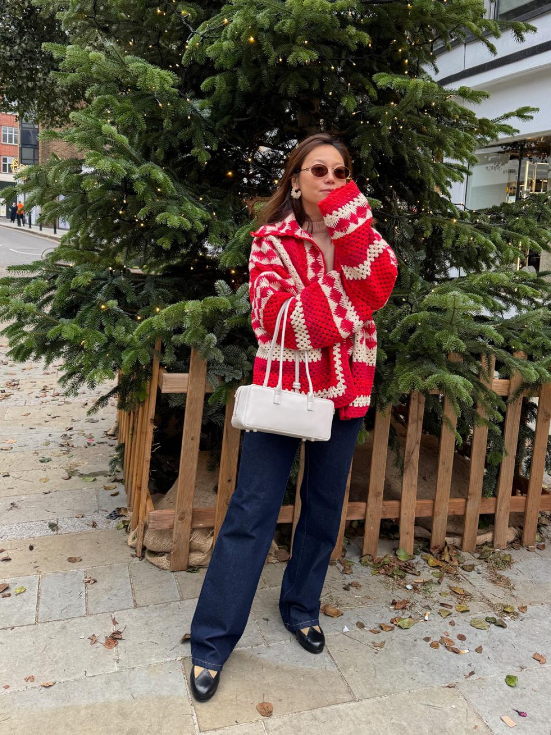 Small Work Bag in Dirty White Leather by Folklore on curated-crowd.com
