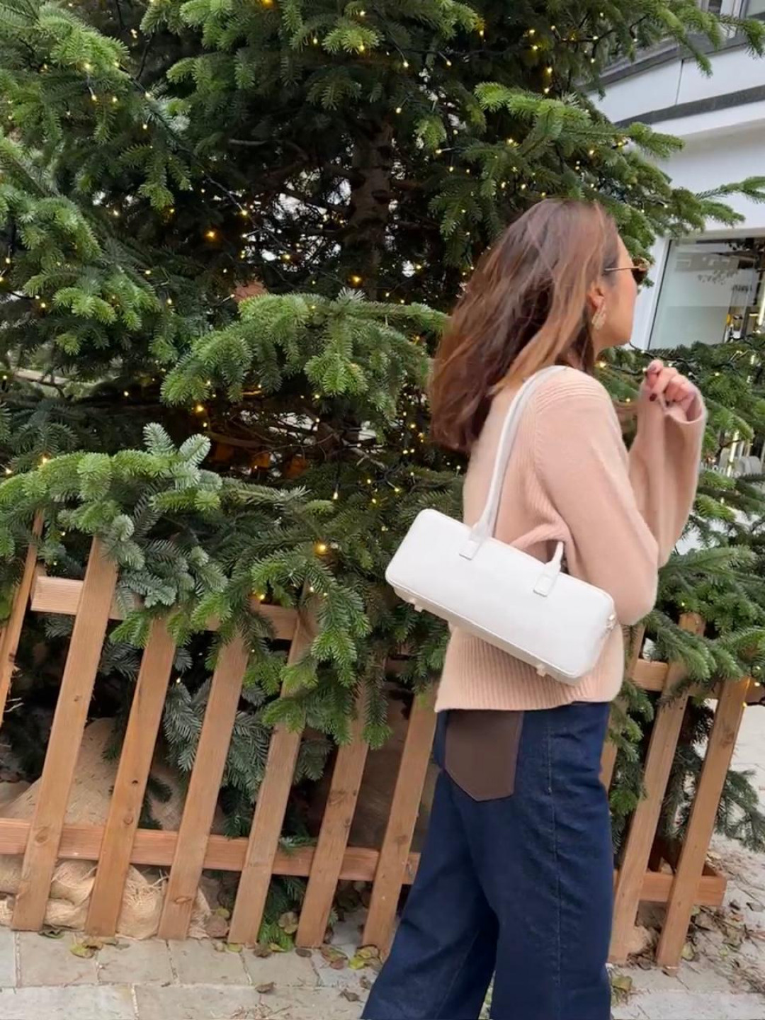 Small Work Bag in Dirty White Leather by Folklore on curated-crowd.com