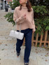 Cashmere Sweater in Toffee by LOOP Cashmere on curated-crowd.com