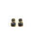 Kyanite Set Two Stone Cushion Shape Eardrops by Tay Jewellery on curated-crowd.com
