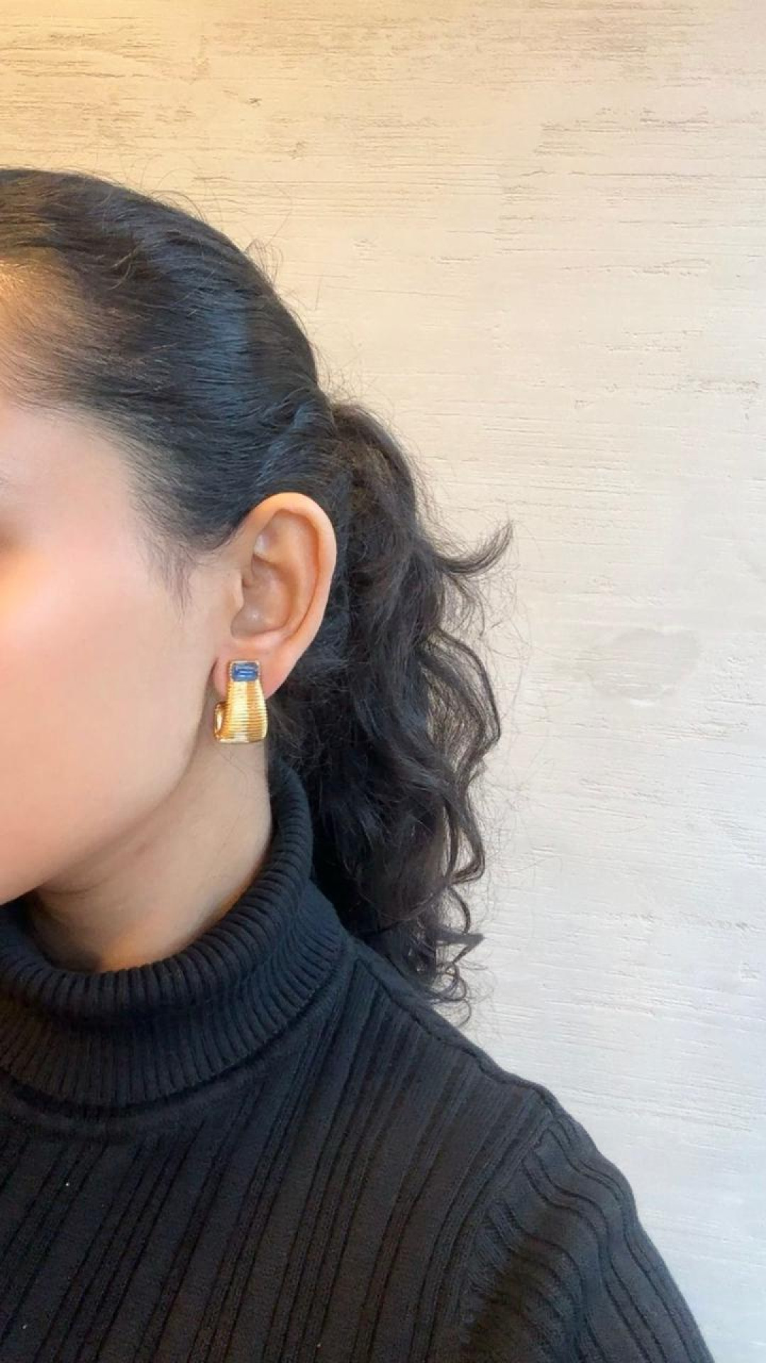 Kyanite Set Flared Wirewrap Eardrops by Tay Jewellery on curated-crowd.com