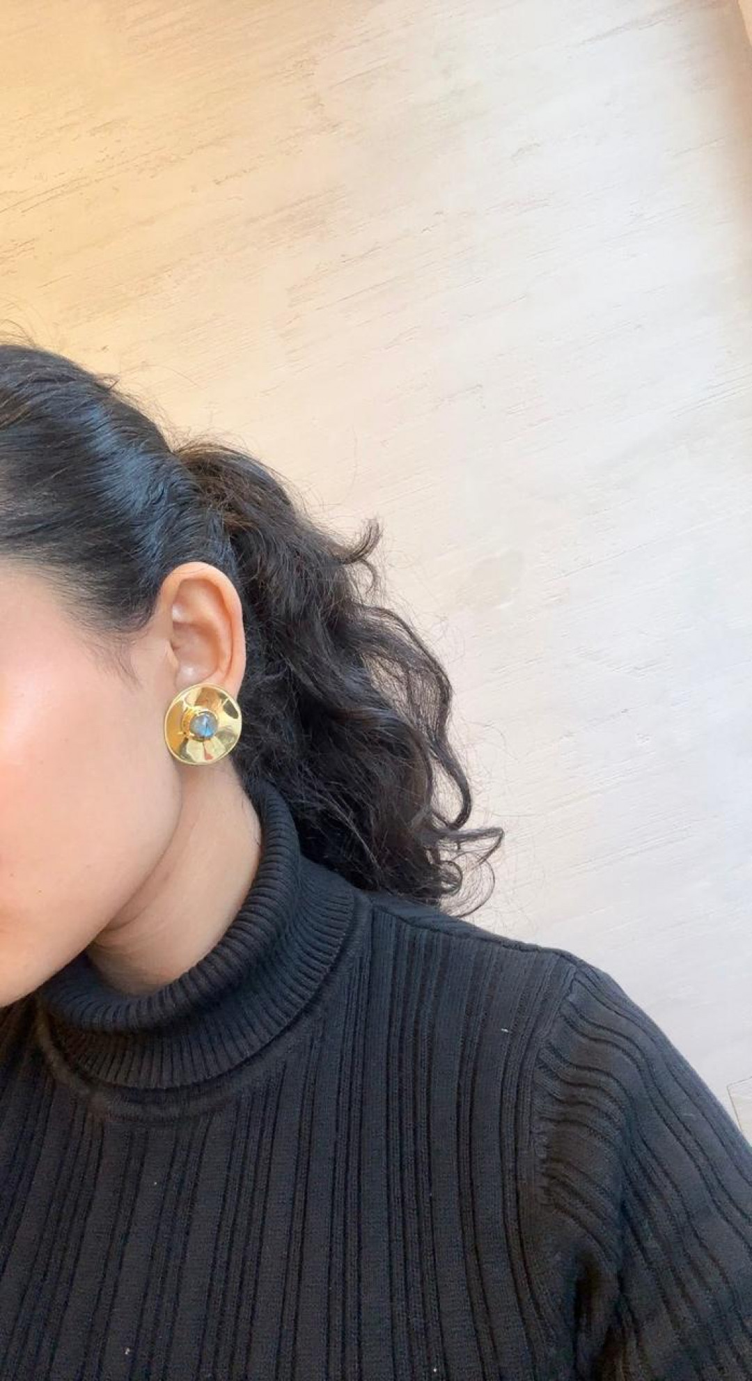 Kyanite Set Satellite Earrings by Tay Jewellery on curated-crowd.com