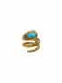Amazonite Set Snake Ring by Tay Jewellery on curated-crowd.com