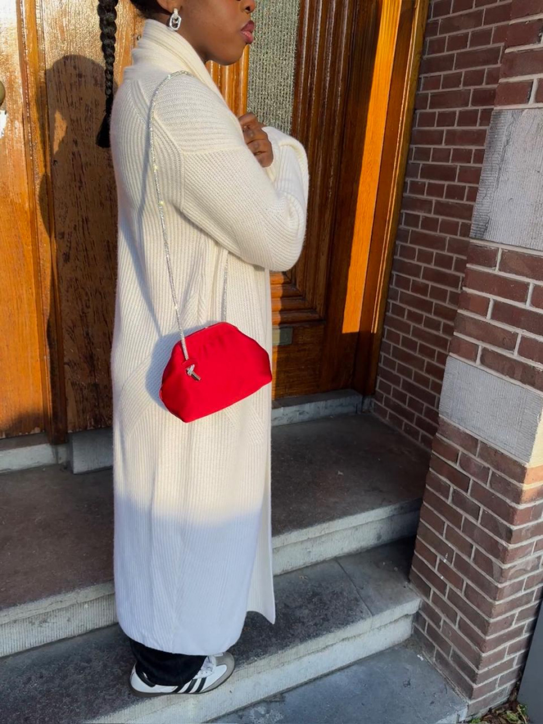 Mini Money Pouch in Satin by Folklore on curated-crowd.com