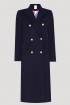 The Masculine Coat in Dark Navy by Sorbé on curated-crowd.com