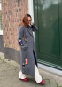 Chic People Wool Coat by Artwear Gallery on curated-crowd.com