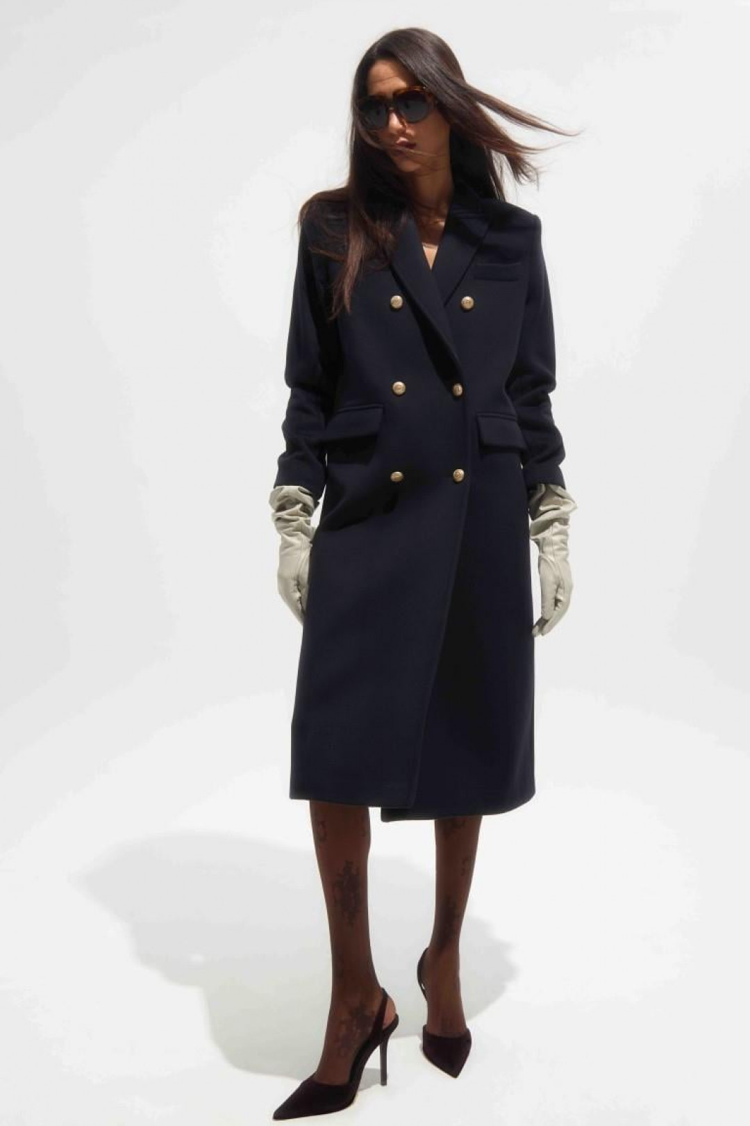 The Masculine Coat in Dark Navy by Sorbé on curated-crowd.com