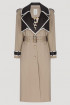 The Sunset Cascade Trench in Beige by Sorbé on curated-crowd.com