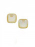 Pave Cookie Earrings by Studio Liberté on curated-crowd.com