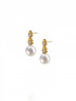 Double Marla Akoya Pearl Earrings by Studio Liberté on curated-crowd.com