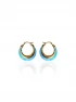 Bloop Earrings Turquoise by Jessica K on curated-crowd.com