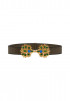 Desert Rose Leather Belt by Sonia Petroff on curated-crowd.com