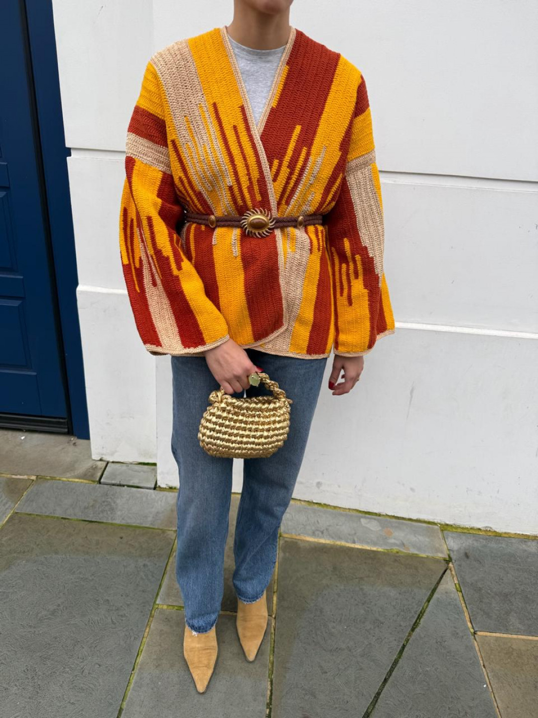 Sun Suede Belt by Sonia Petroff on curated-crowd.com