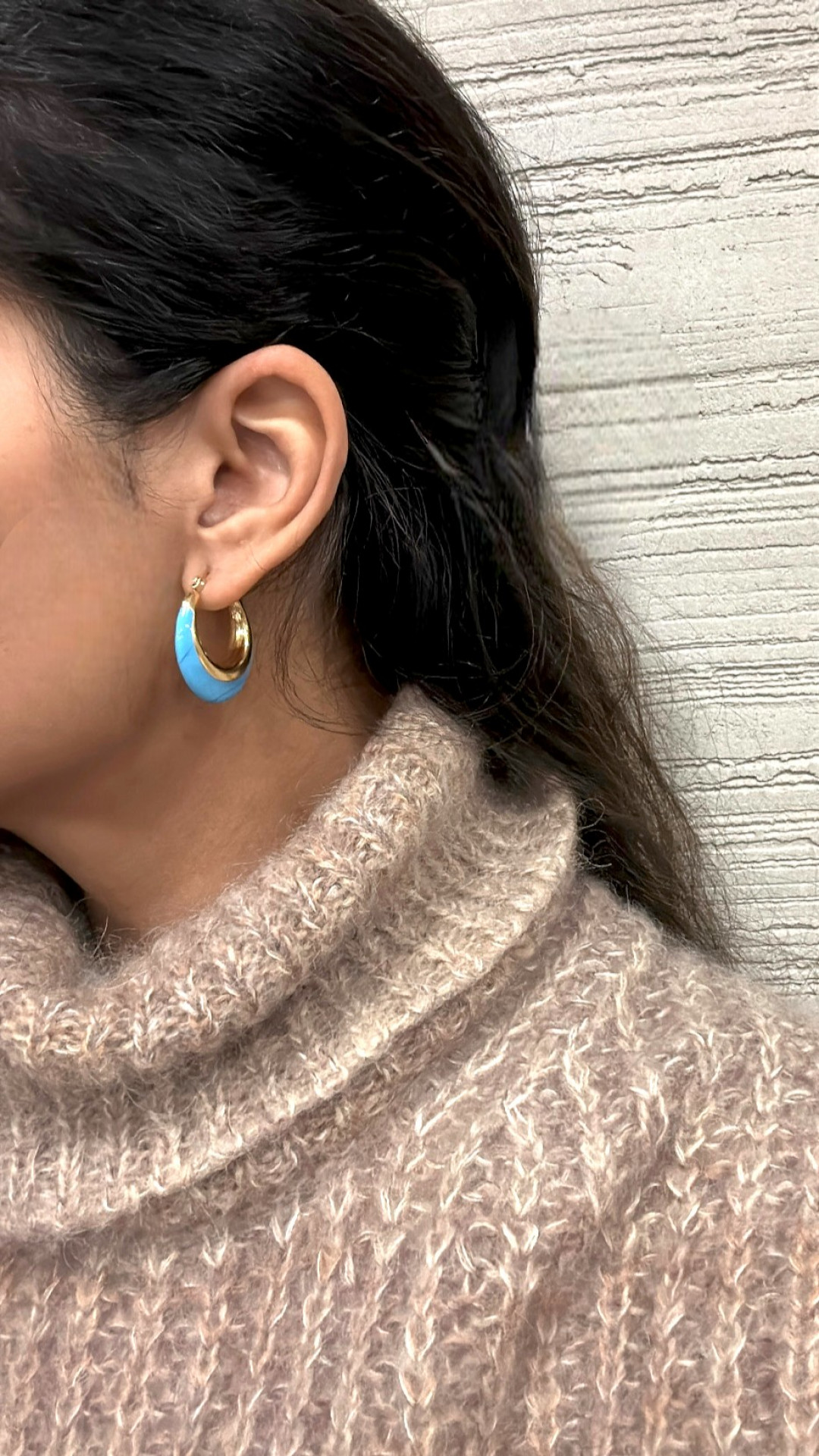 Bloop Earrings Turquoise by Jessica K on curated-crowd.com
