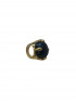 Black Obsidian Set Chrissie Ring by Tay Jewellery on curated-crowd.com