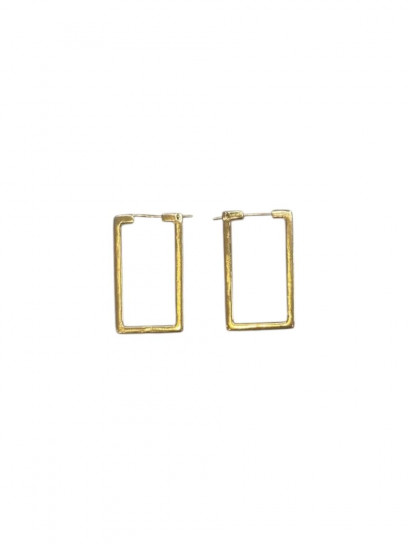 Large Oblong Earhoops by Tay Jewellery on curated-crowd.com