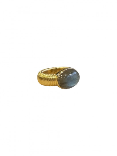 Labradorite Set Wirewrap Ring by Tay Jewellery on curated-crowd.com